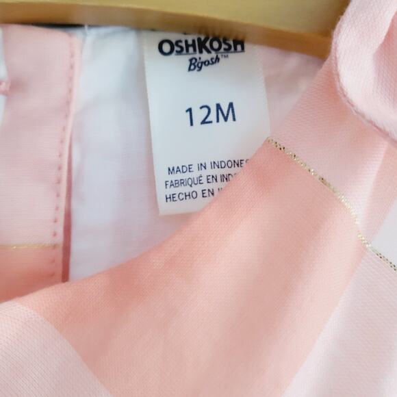 OshKosh 12M lined cotton dress - Picture 4 of 5